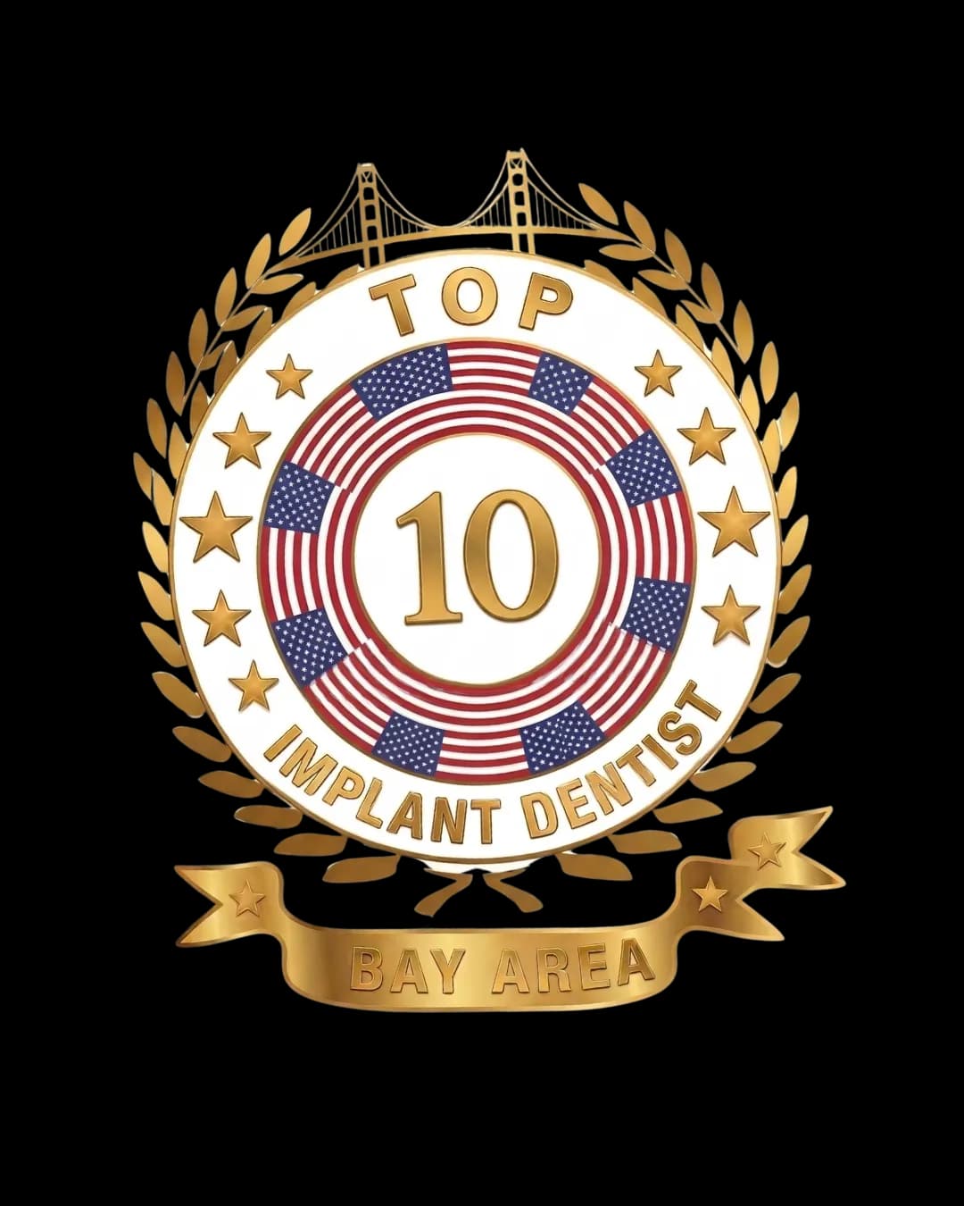 Implant dentistry recognition badge